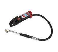 Sealey Anodised Digital Tyre Inflator with Twin Push-On Connector - SA37/96B
