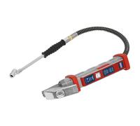 Sealey SA371 Tyre Inflator with 0.5M Hose & Twin Push-On Connector