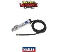 Tyre Inflator with 2.7m Hose & Clip-On Connector