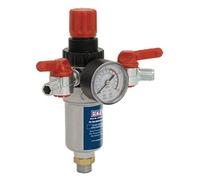 Sealey Sa4Fr/38 Air Filter/Regulator 3/8Bsp Male - 1/4Bsp Male