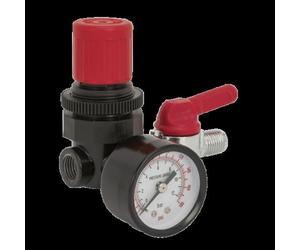 Sealey SA5/RG/14 Air Regulator 1/4"BSP Female - 1/4"BSP Male