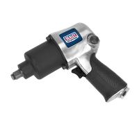 Sealey Air Impact Wrench 1/2"Sq Drive Twin Hammer Torque 500lb.ft 680Nm SA602