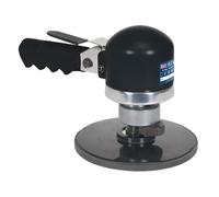 Sealey SA77 Air Sander Ø150mm Random Orbital Lightweight Spindle Lock Device
