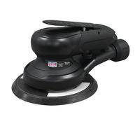 Sealey SA801 Air Palm Orbital Sander Ø150mm Dust-Free