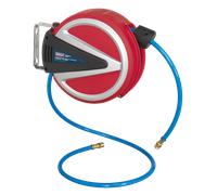 Sealey SA811 6.5m Retractable PU Air Hose Reel 6.5mm ID
