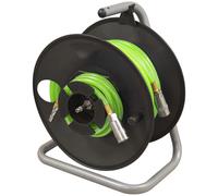 Sealey Portable Manual Air Hose Reel, 20m, Ø6mm ID, 300psi - SA825