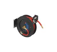 Sealey SA84 Retractable Air Hose Steel Reel 8mtr Ø10mm ID Rubber Hose
