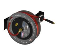 Sealey SA841 15m Retractable Rubber Air Hose with Steel Reel 10mm ID