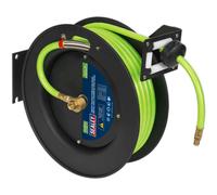 Sealey SA841HV Retractable Air Hose Metal Reel 10mm 15m