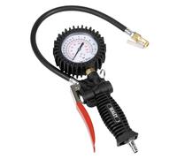 Sealey SA9302 Tyre Inflator with Pressure Gauge and Clip-On Connector