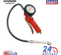 Sealey Sa9312 Tyre Inflator With Twin Push-On Connector