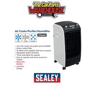 Sealey SAC04 Air Cooler/Purifier/Humidifier