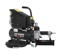 Air Nail/Staple Gun Kit including Air Compressor, Hose & Nailer/Stapler