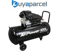 Sealey SAC10030VA 100L V-Twin Direct Drive Air Compressor 3hp
