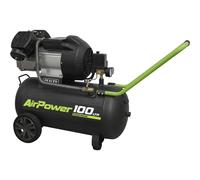 Sealey SAC10030VE 100L 3HP Compressor V-Twin Direct Drive 240V 1PH