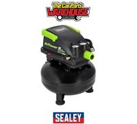 Sealey Oil Free Direct Drive Air Compressor, 11L, 0.5hp, 1.7cfm, 116psi, 400W - SAC1100