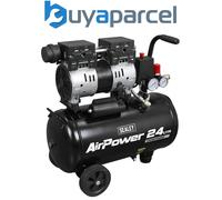 Sealey SAC2400S 24L Low Noise Oil Free Direct Drive Air Compressor 1hp