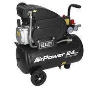 Sealey SAC2420A Compressor 24L Direct Drive 2hp
