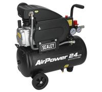 Sealey Air Compressor SAC2420A Direct Drive 24L 240V 2hp 5.8cfm