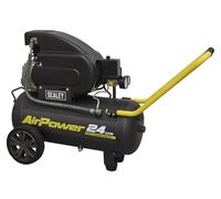 Sealey Sac2420E110V Compressor 24Ltr Direct Drive 2Hp 110V