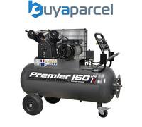Sealey SAC3153B Air Compressor 150L Belt Drive 3Hp With Front Control Panel
