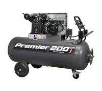 Sealey SAC3203B Premier 200L Belt Drive Air Compressor with Front Control