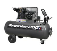 Sealey SAC3203B Premier 200L Belt Drive Air Compressor with Front Control Panel
