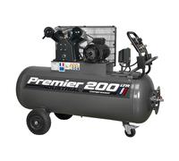 Sealey SAC3203B3PH Premier 200L Belt Drive Air Compressor with Front Control