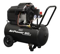 Sealey SAC5002 V-Twin Oil Free Direct Drive Air Compressor 50 Litre 240v