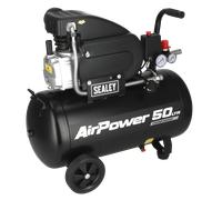 Sealey 50L Direct Drive Air Compressor 2hp - SAC5020A