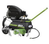 Air Compressor 50L Direct Drive 2hp with 4pc Air Accessory Kit