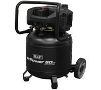 Sealey SAC50V Oil Free Belt Drive Vertical Air Compressor 50 Litre 240v