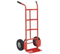 Sealey Sack Truck With Pneumatic Tyres & Folding 200kg Capacity Strong Steel