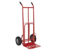 Sealey Sack Truck with Pneumatic Tyres & Folding 250kg Capacity CST990
