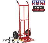 Sealey Sack Truck with Pneumatic Tyres & Folding 250kg Capacity Trolley