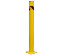 Sealey Safety Bollard With 200mm Square Base Plate 1200mm Yellow Bol1200