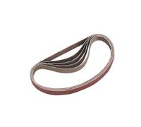 Sealey 10mm x 330mm Sanding Belt 10mm x 330mm 100g Pack of 5