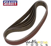 Sealey Sanding Belt 30 x 540mm 60Grit Pack of 5