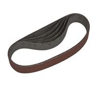 Sealey 30mm x 540mm Sanding Belt 30mm x 540mm 80g Pack of 5