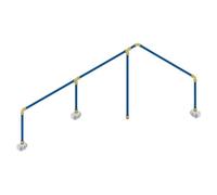 Sealey Sbakit328 Sharkbite 18M 3-Drop Air Supply System Kit 28mm