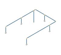 Sealey SBAKIT528, 28mm-SBAKIT528 Sharkbite 36m 5-Drop Air Supply System Kit, 28mm, White