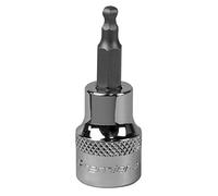 Sealey SBBH002 Ball-End Hex Socket Bit 4Mm 3/8inSq Drive