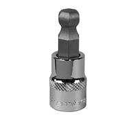 Sealey SBBH008 Ball-End Hex Socket Bit 10Mm 3/8inSq Drive