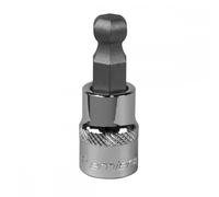 Sealey SBBH008 Ball-End Hex Socket Bit 10Mm 3/8inSq Drive