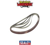 Sealey Sanding Belt For Sbs35 120 Grit 12 X 456mm Pack Of 5 Pieces Sbs35/b120Gw