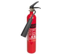 Sealey SCDE02 Fire Extinguisher 2kg Carbon Dioxide