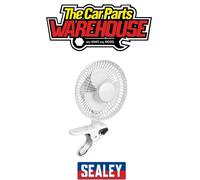 Clip-On Fan 2-Speed 8" 230V