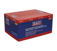 Sealey Multipurpose Paper Wipes - Dispenser Box - Smooth White 150 Shts