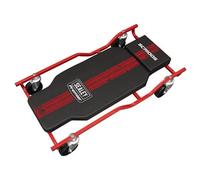 Sealey Scr100S Steel Creeper With 4 Rough Ground Wheels