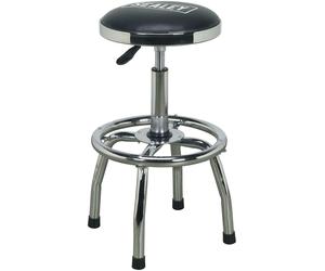 Sealey SCR17 Adjustable Pneumatic Workshop Garage Man Cave Padded Seat Bar Stool